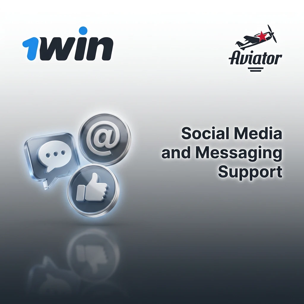 1win customer support available on Telegram, WhatsApp, Twitter, and Facebook for queries and platform updates